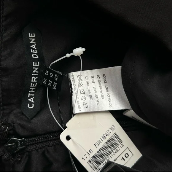 Lace and Leather Dress - Picture 9 of 9